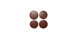Koriander-Taler, 35% Kakao mit Koriandergewürz
